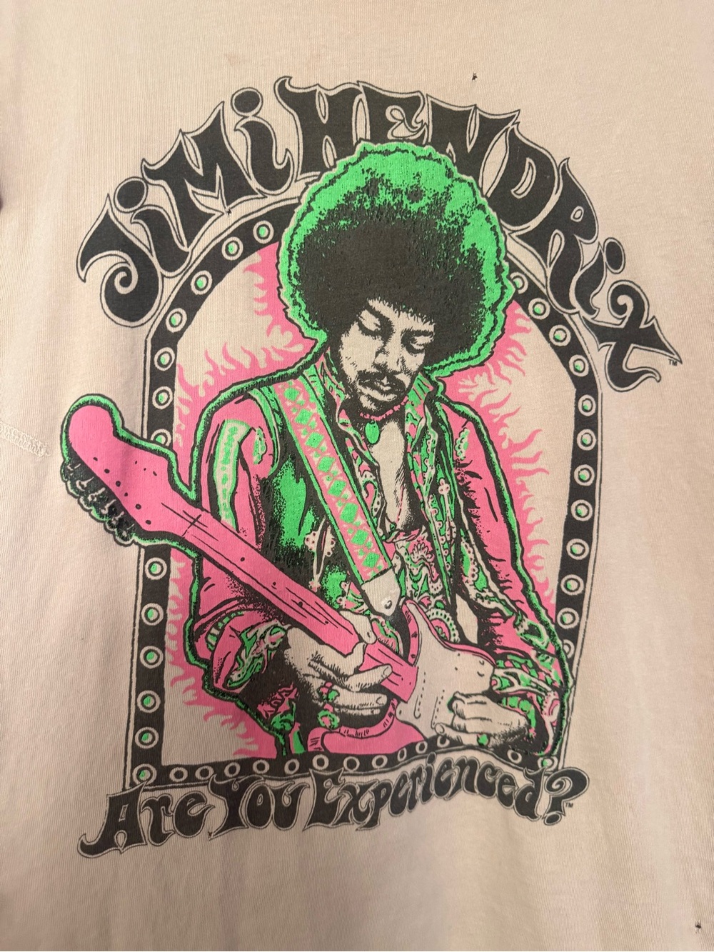 Madeworn | Distressed Band Tee Jimi Hendrix